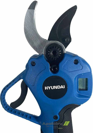 Hyundai HSB3326 Pruning Shears Battery Brushless 21V 2x2.6Ah with Maximum Cutting Diameter 32mm