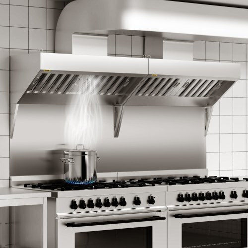 Vevor 9ft Commercial Extractor Hood Food Truck Sypyzyc9075hp9ibrv0