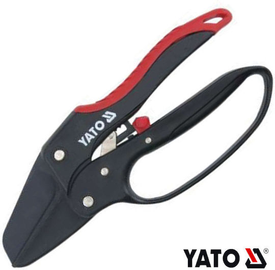Yato Baumschere Typ Ratsche Länge 20cm mit Maximalem Schnittdurchmesser 19mm