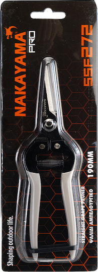 Nakayama SSF272 Ψαλίδι Τρύγου Μήκους 19cm με Μέγιστη Διάμετρο Κοπής 8mm