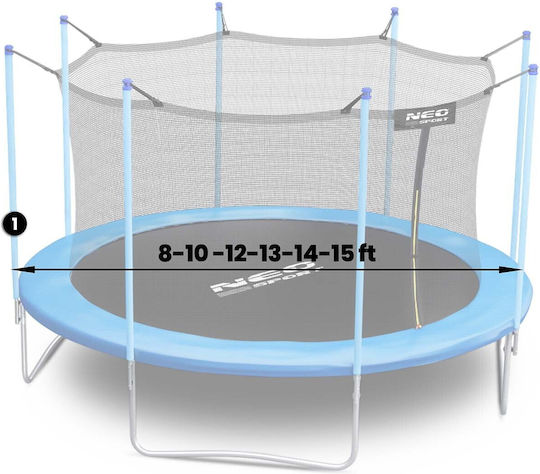NEO Sport Trampoline Columns
