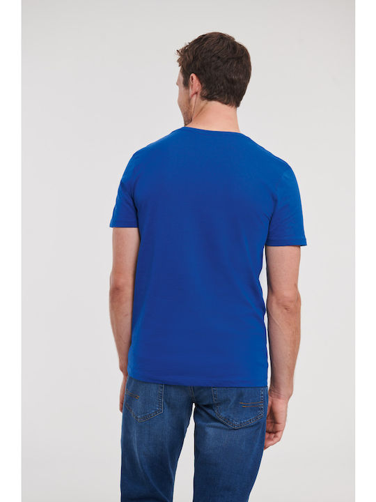 Russell Europe Men's Short Sleeve Promotional T-Shirt Bright Royal