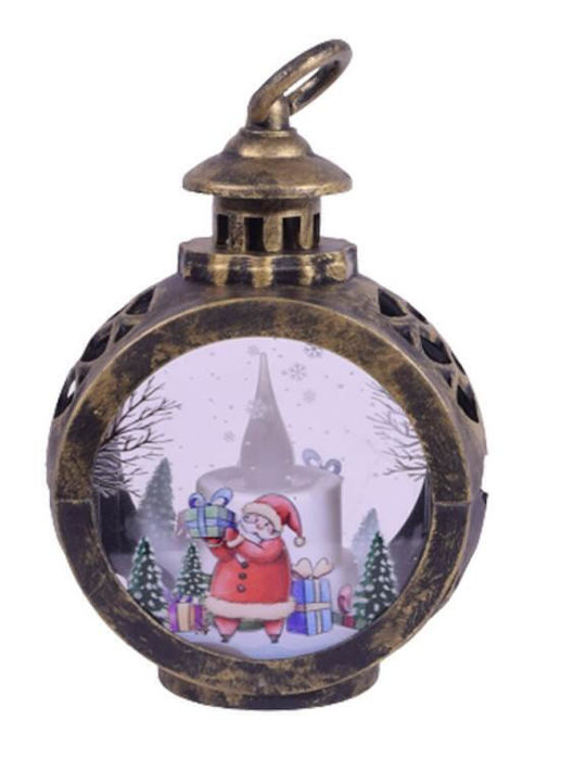 SP Souliotis Christmas Bronze Lantern 12x8.5cm