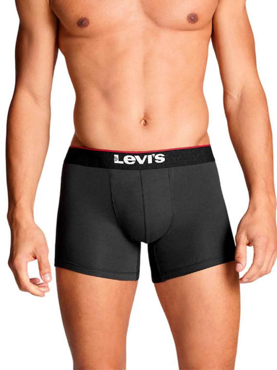 Levi's Men's Boxers 2Pack Grey-Black