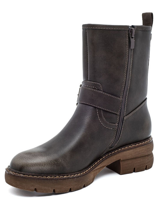 Stiefeletten Damen Schwarz