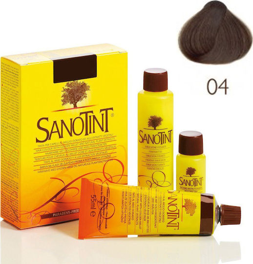 Sanotint Classic Hair Dye no Ammonia 04 Open chestnut 125ml