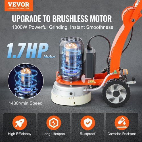 Vevor Τριβείο Δαπέδων Ηλεκτρικό 2.2kW