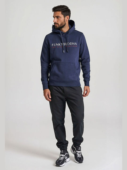 Funky Buddha Navy Blue with Hood