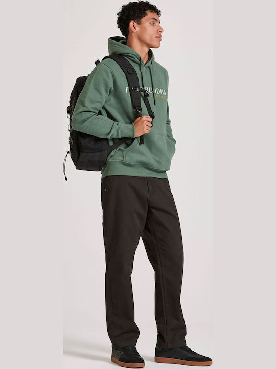 Sweatshirt with Hood Green
