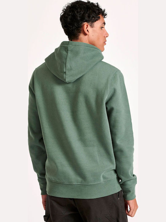 Sweatshirt with Hood Green