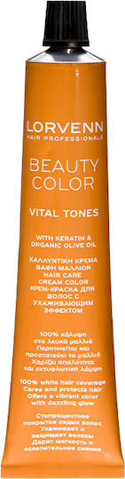 Lorvenn Beauty Color Βαφή Μαλλιών 1 Μαύρο Μπλε 70ml