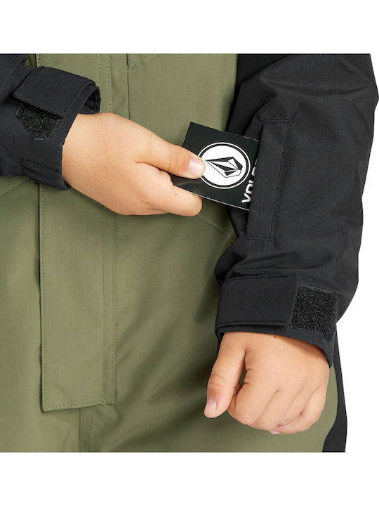 Volcom II0452500-IVY Salopetă de schi și snowboard pentru copii Ski & Snowboard Verde