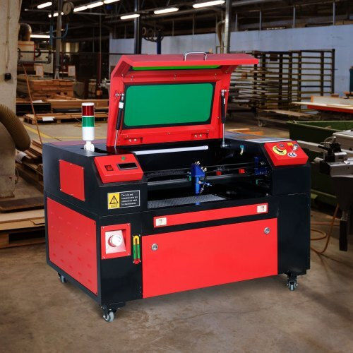 Vevor 50w Laser Engraving Cutting Machine Work Area 300 X 500 Mm Max 20 Mm