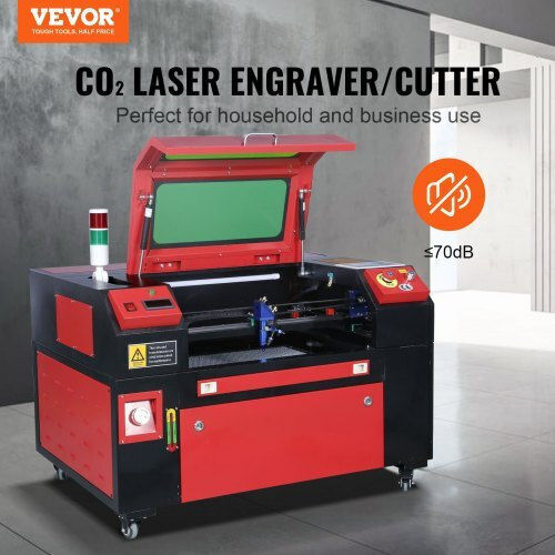 Vevor 50w Laser Engraving Cutting Machine Work Area 300 X 500 Mm Max 20 Mm