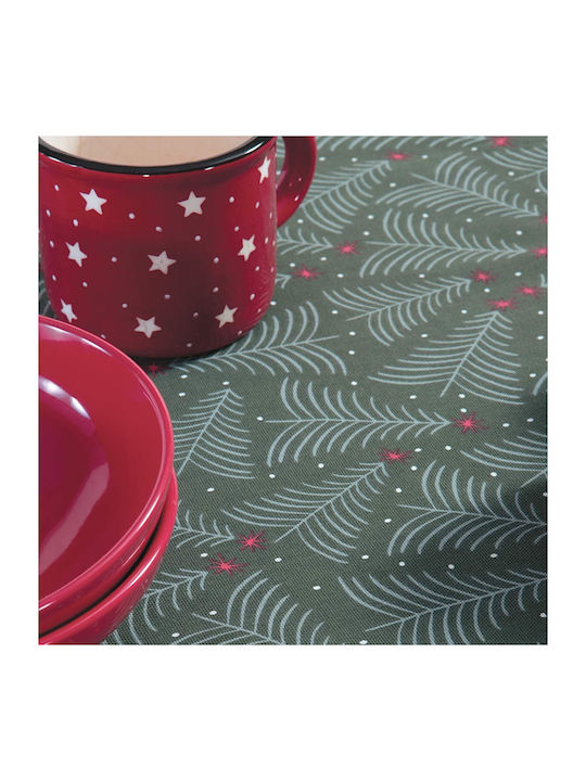 Nef-Nef Homeware Christmas Tablecloth Runner Fabric Green L45xW140cm.