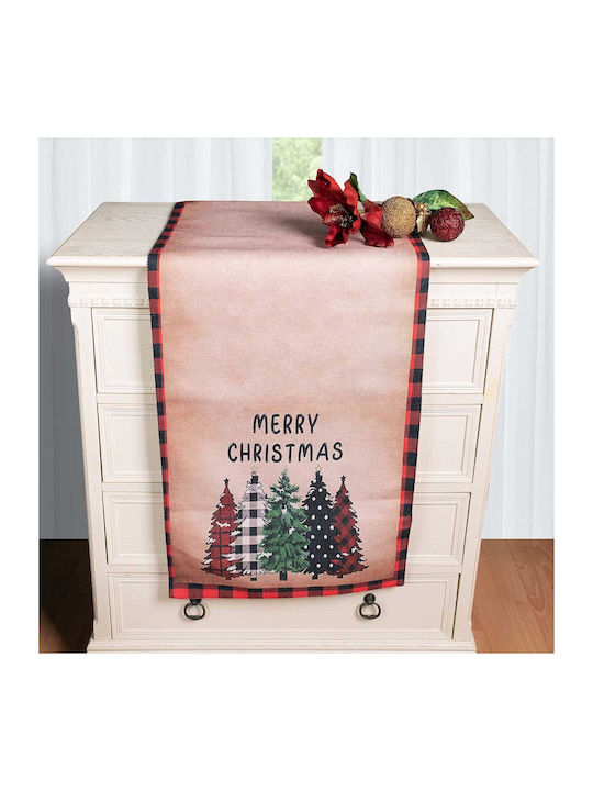 Weihnachtstischläufer Druck 45cm x 170cm Ks2025-13