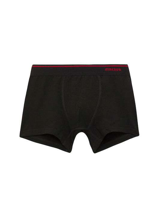 Minerva Set of Kids' Boxers Black 2pcs