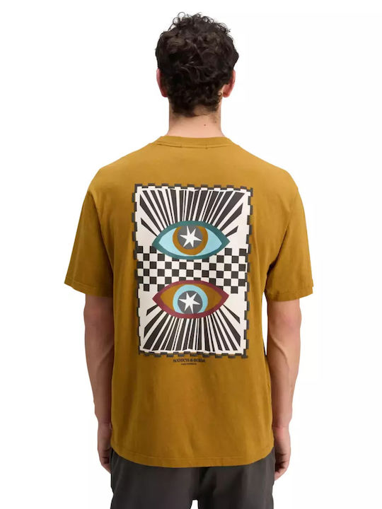 Artwork T-Shirt Golden Rust