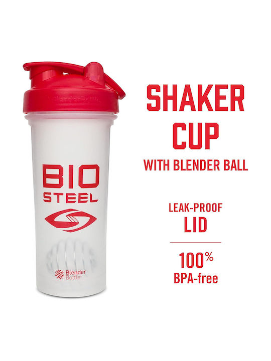 Biosteel Shaker Πρωτεΐνης 700ml Πλαστικό Λευκό