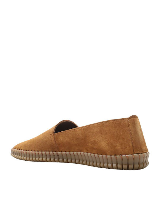 Women's Suede Espadrilles Tabac Brown