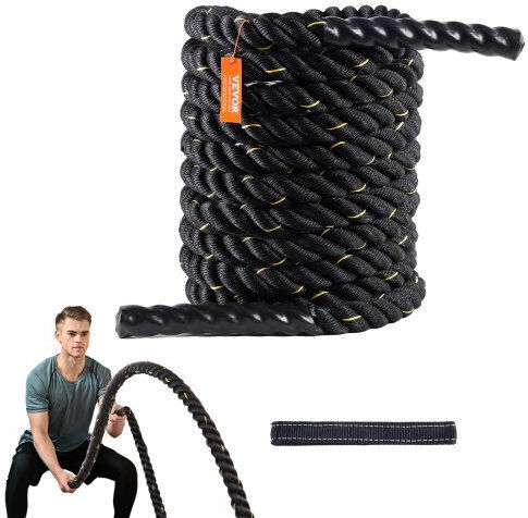 Vevor ZS30FT15INBD10EBHV0 Battle Rope με Μήκος 9.144m