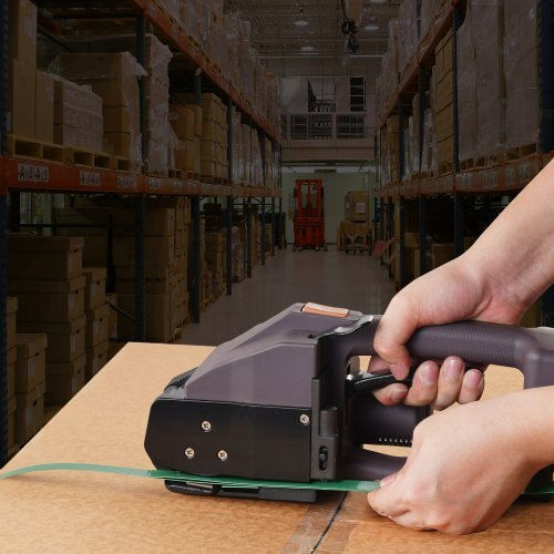 Автоматичен електрически инструмент за опаковане с PP/PET ленти 0.39"-0.75"