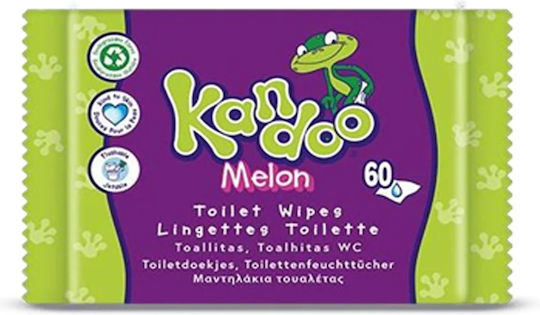 Kandoo Kids Melon Μωρομάντηλα 3x60τμχ