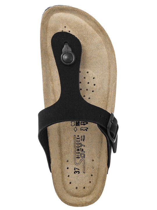 Flache Sandalen für Damen in Schwarz Farbe