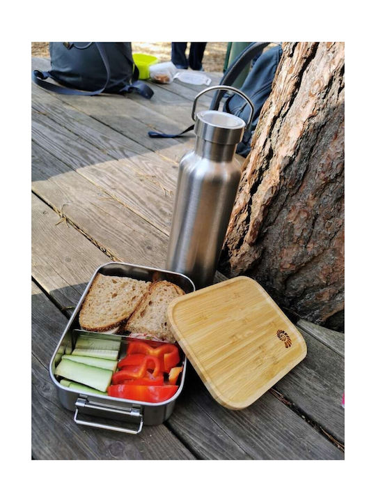 Origin Outdoors Cutie pentru Mâncare Inox Argintiu 1200ml 1buc