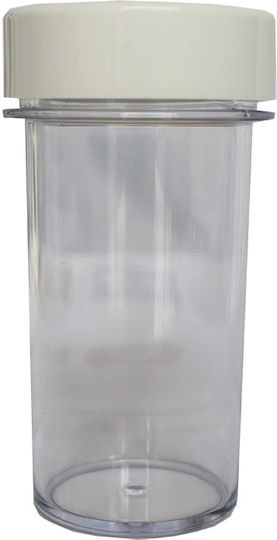Plastic Tabletop Rotating Spice Rack Transparent
