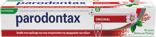 Parodontax Original Toothpaste for Periodontitis Mint & Ginger for Bleeding Glands 75ml