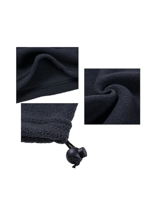 Halswärmer für Motorradfahrer Fleece Gray Farbe