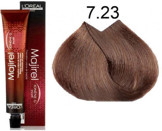 L'Oréal Professionnel Majirel Hair Dye 7.23 50ml 56gr