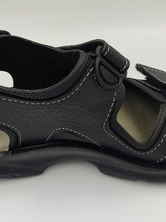 Herrensandalen in Schwarz Farbe