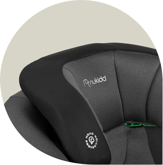 Nukido Louis Baby Car Seat i-Size with Isofix Black-Gray 15-36 kg