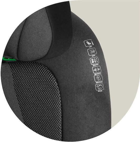 Nukido Louis Baby Car Seat i-Size with Isofix Black-Gray 15-36 kg