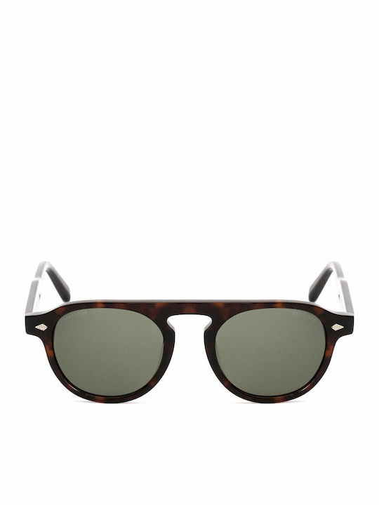 Belstaff Sunglasses Brown with Acetate Frame & Green Lens Belstaff Sunglasses Brown with Acetate Frame & Green Lens