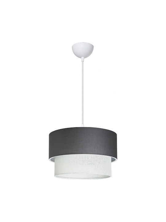 GloboStar Sissie Pendant Light Gray with Socket E27 30x30x93cm