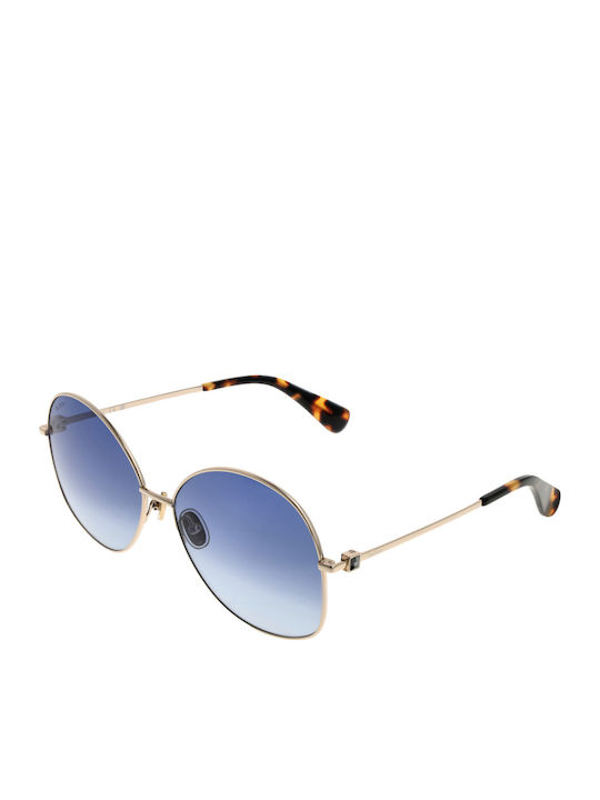 Max Mara Sunglasses Χρυσά with Metal Frame & Blue Lens Max Mara Sunglasses Χρυσά with Metal Frame & Blue Lens