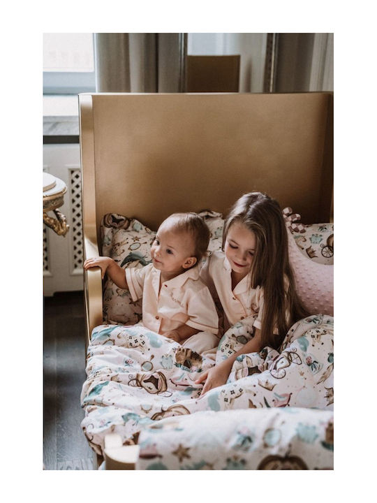 La Millou Blanket Nursery Swaddling Blankets Beige 110x110cm