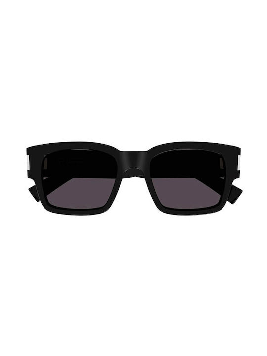 Ysl Women's Sunglasses with Black Frame and Black Lens SL 617 001