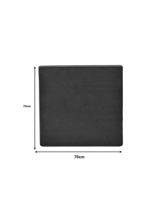 Pakketo Bello Триъгълна Повърхност на масата от Плоча Wenge 70x70x3см 310-000041 1бр