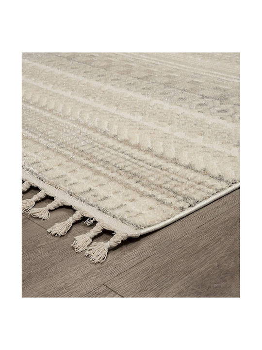 Newplan Gala 11825a Rug Rectangular with Fringes Gray