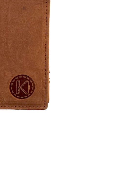 Δερμάτινο Ανδρικό Πορτοφόλι με RFID Ταμπά