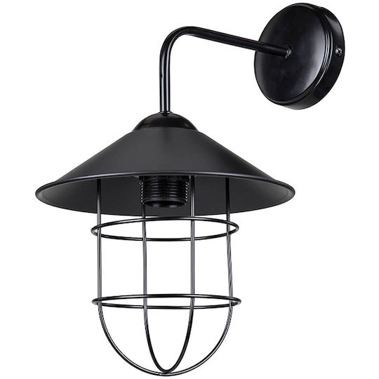 GloboStar Cage Wall-Mounted Outdoor Lighting 22x35cm