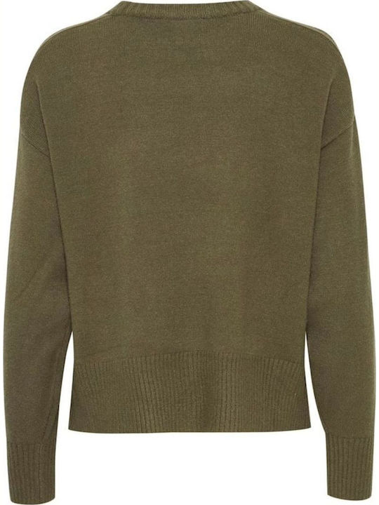 Women's Sweater Olive Night