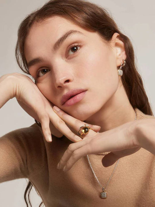 Ti Sento Damen Ring aus Silber Vergoldet