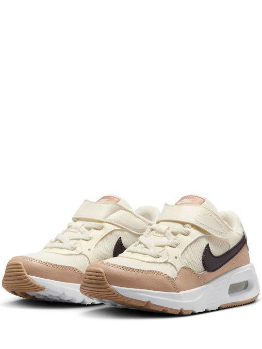 Cz5356-121 Nike Air Max Sc Psv Kids Shoes Pale Ivory Color