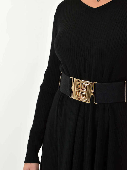 Midi Dress Black