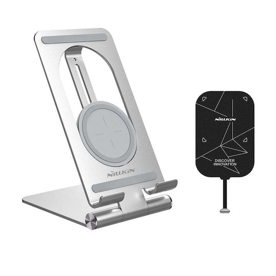 Nillkin Wireless Charger (Qi Pad) 15W Silver (Set)